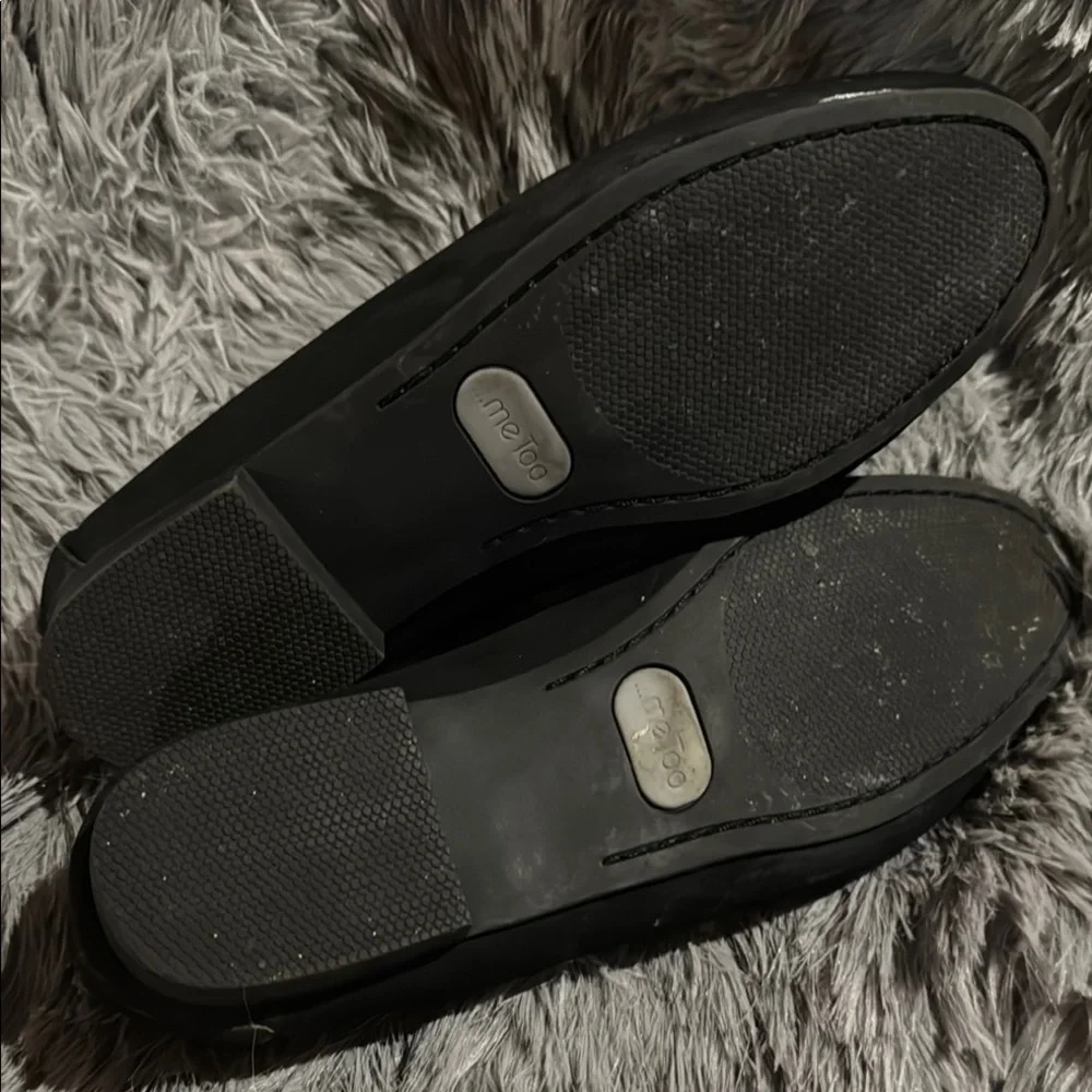 Me Too Black Flats Suede Slip-On - Picture 7 of 7
